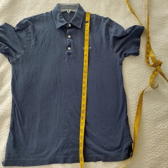 Patagonia Men's Trout Fitz Roy Short Sleeve Polo Shirt Sz S - Picture 7 of 7